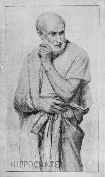 Portrait of Hippocrates by Albert Anker